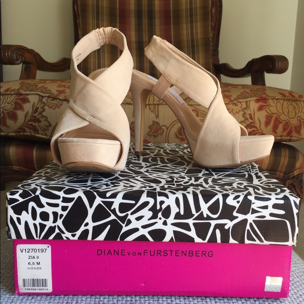 NWB Diane Von Furstenberg Zia Ii Platform Sandals - Picture 15 of 16